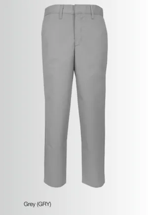 A  Boys Modern Fit Twill Pants Grey