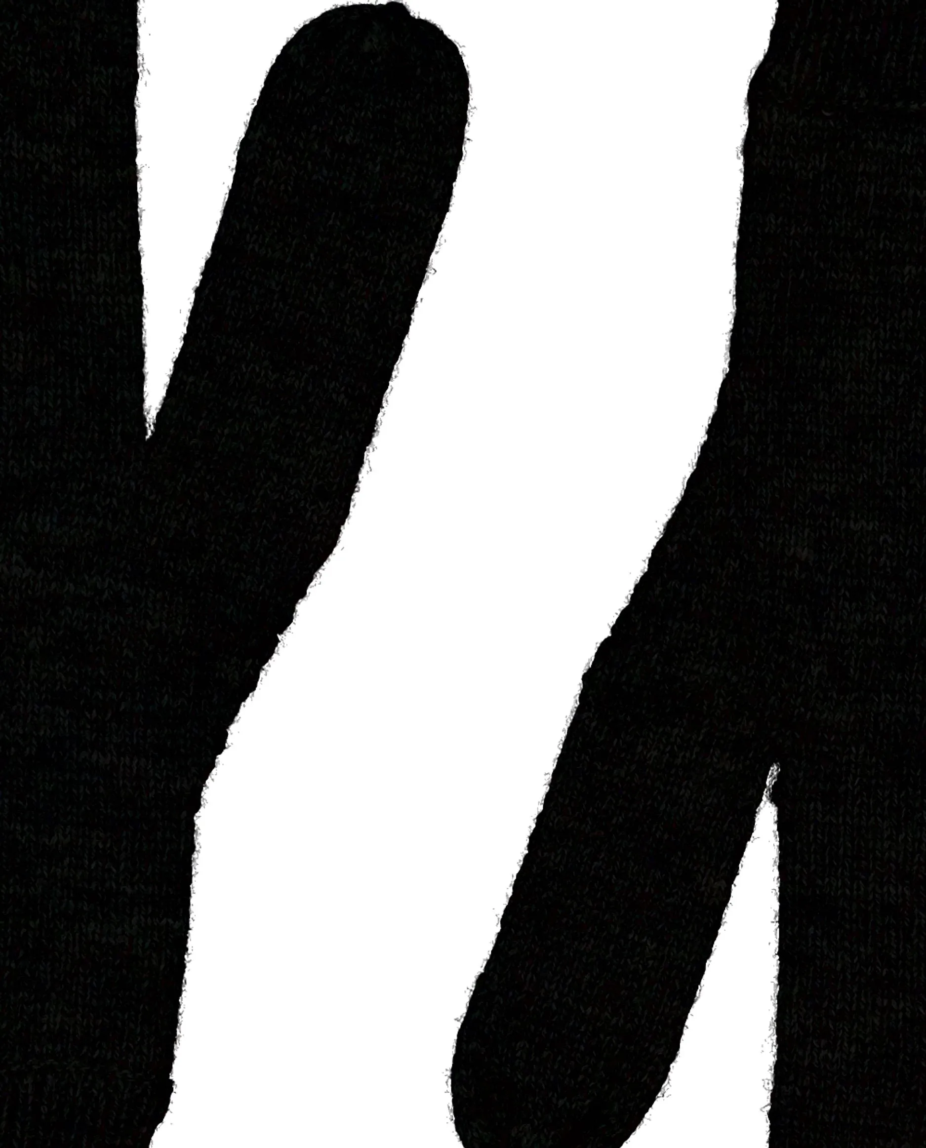 Allude Cashmere Frill Gloves in Black