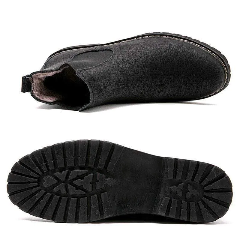 Axel Brogue Leather Boots
