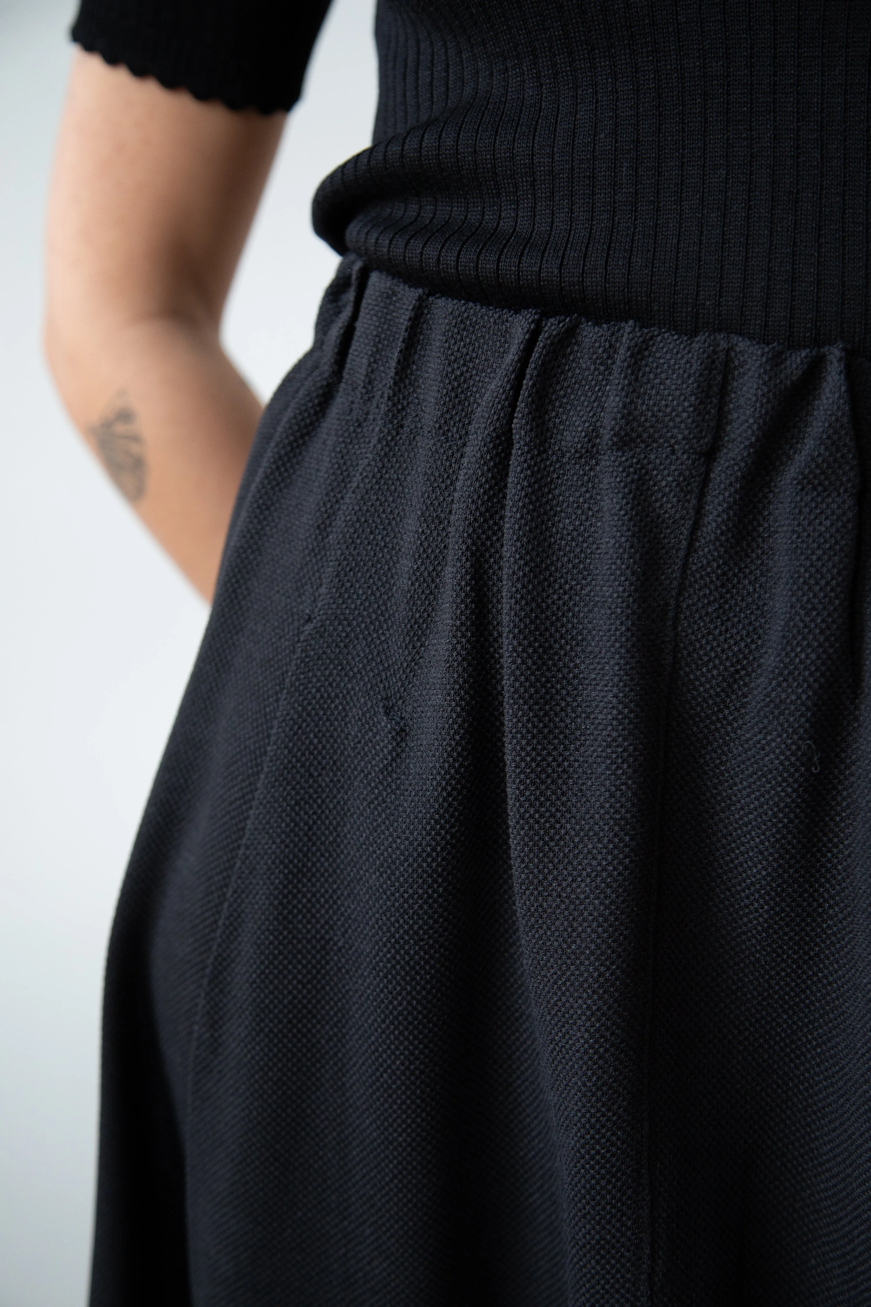 Boboutic | Fly Skirt in Black Silk