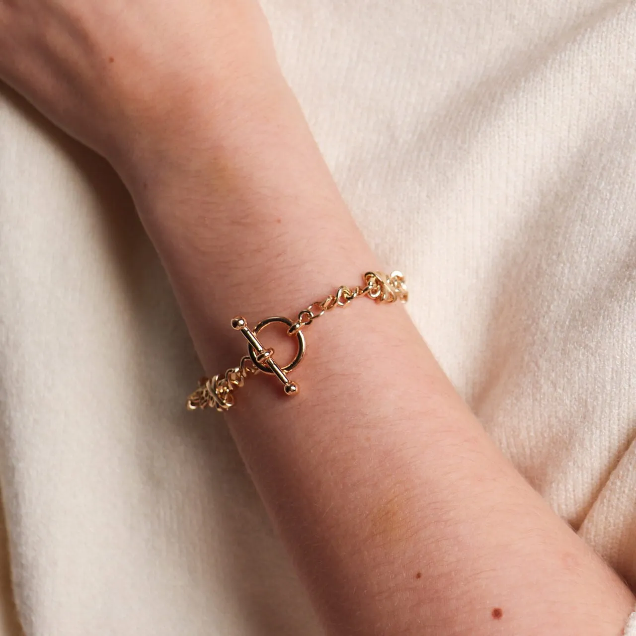 Bracelet X Detail Gold