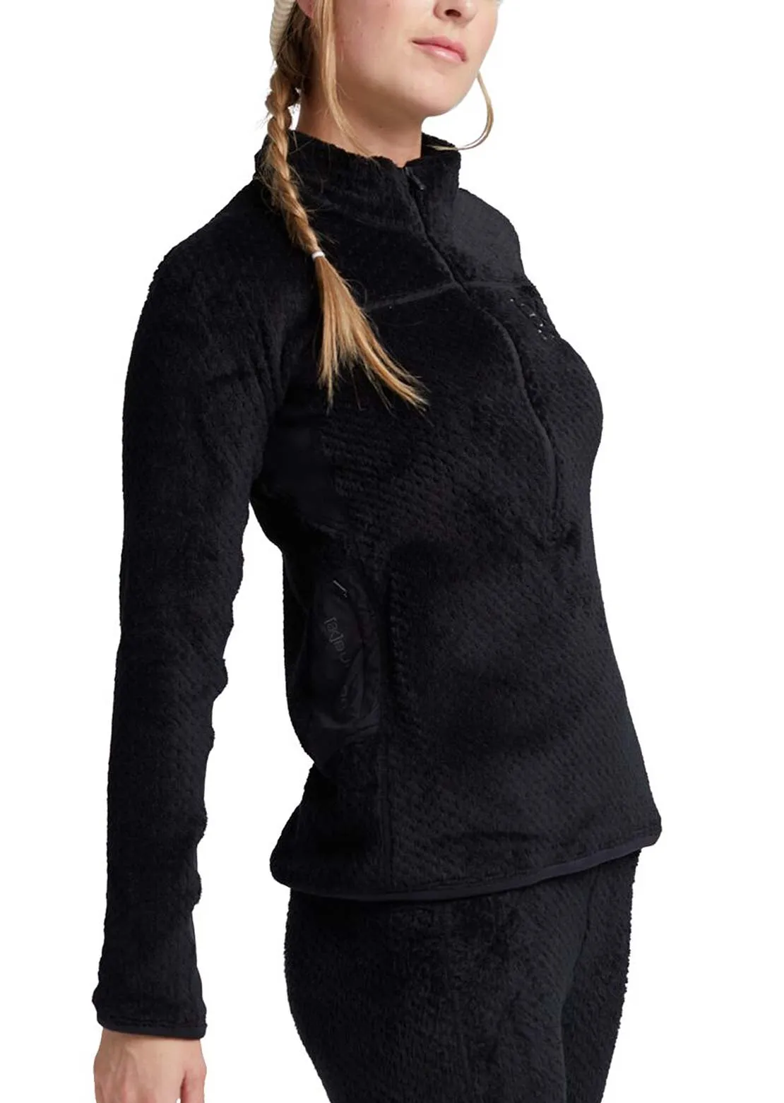 Burton Women's AK Baker Hi-Loft Quarter-Zip Fleece