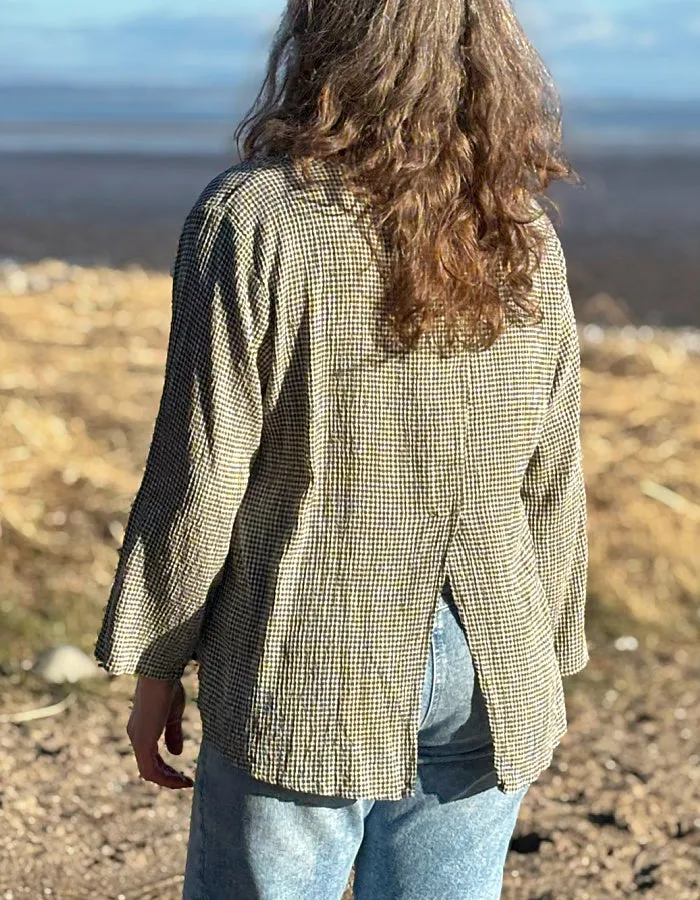 Cut Loose Split Back Top in Clay