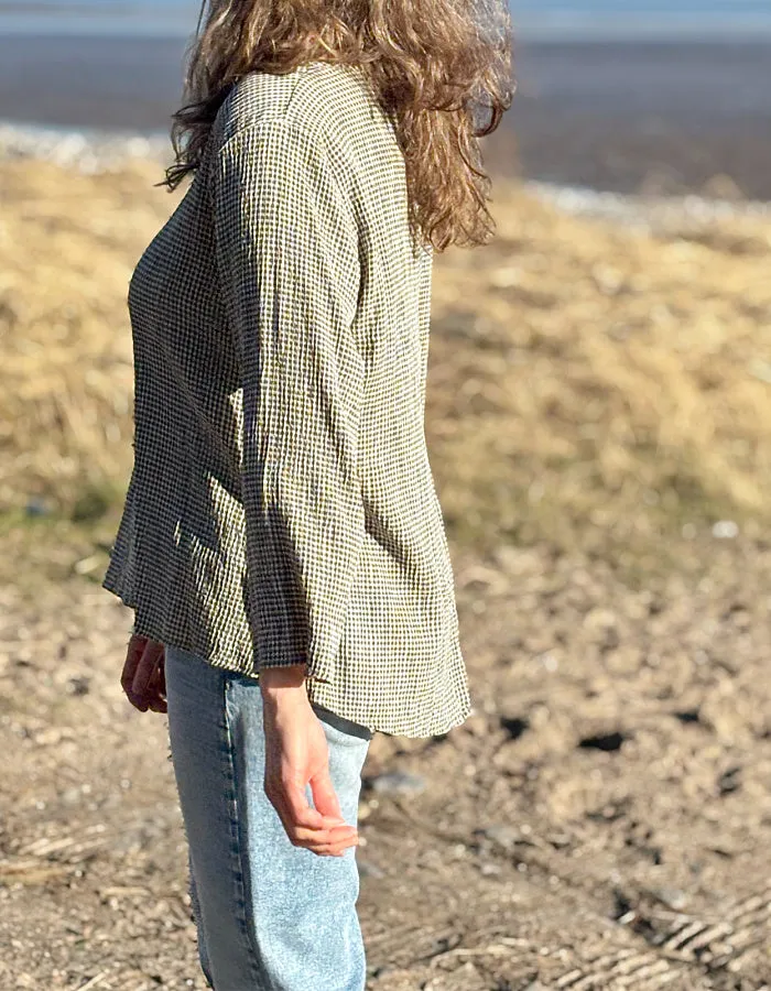 Cut Loose Split Back Top in Clay