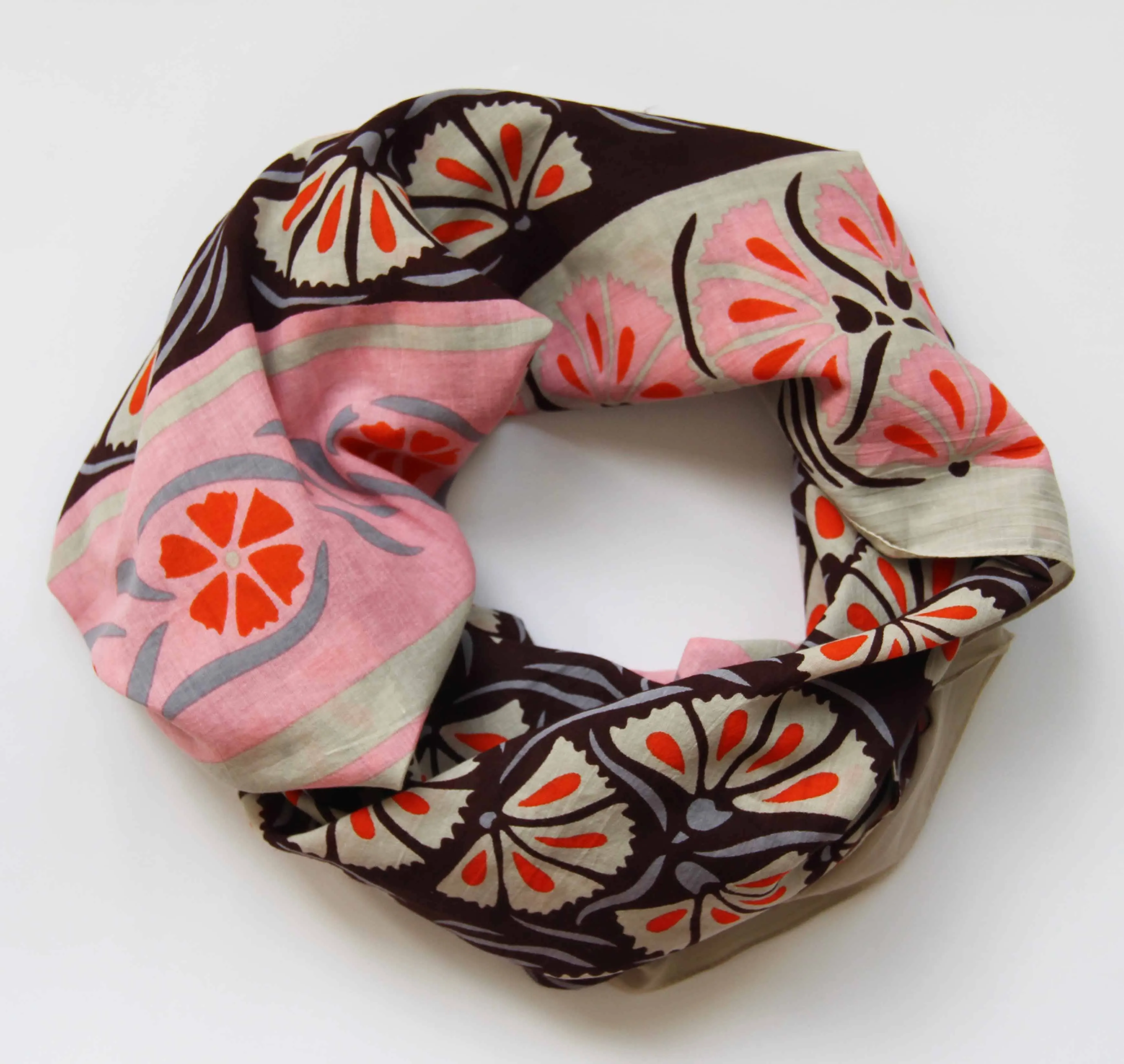 Diego Brown Organic Cotton Scarf