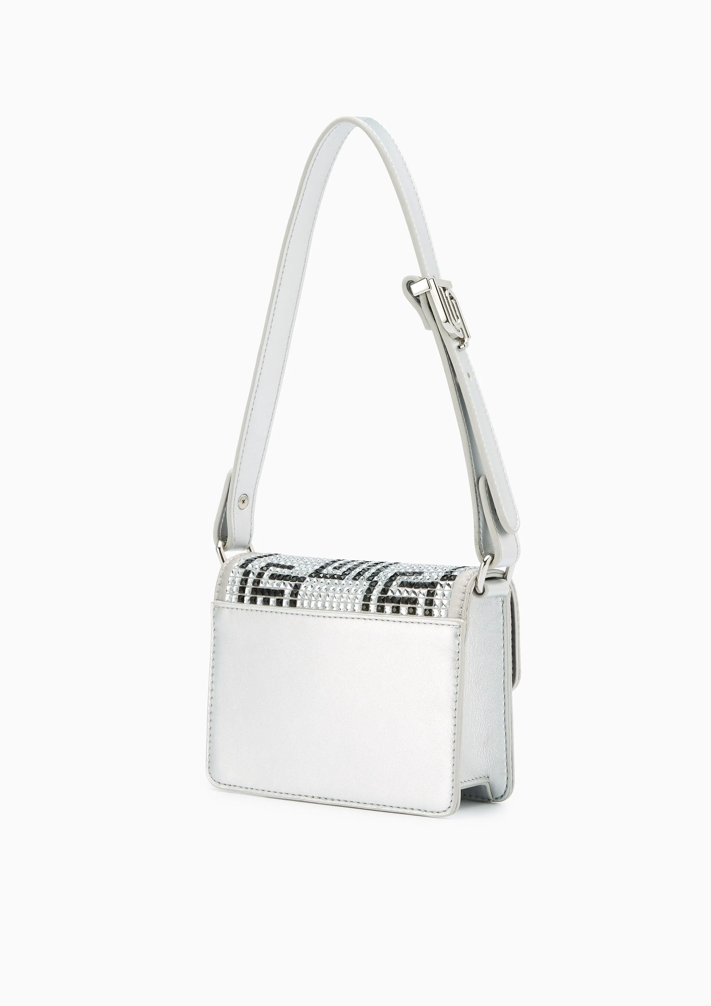 Galaxia Inifinite Mini Flap Bag Silver