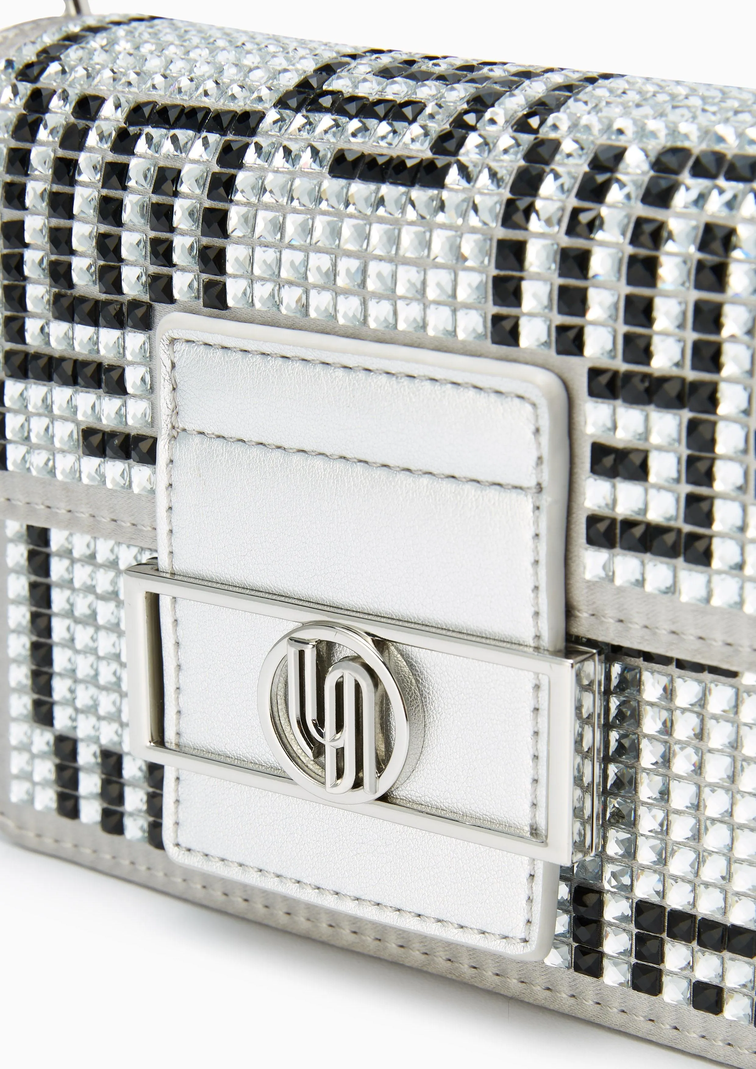 Galaxia Inifinite Mini Flap Bag Silver