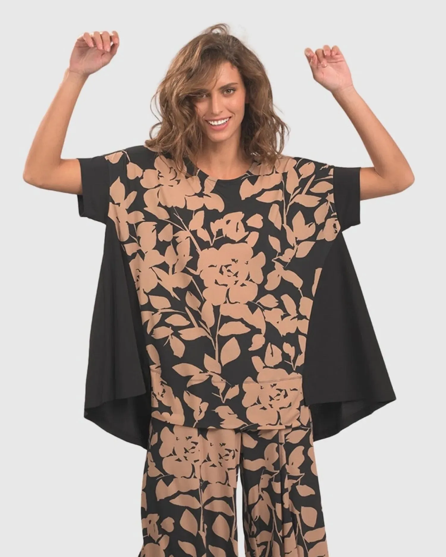 Klara Trapeze Top, Floral