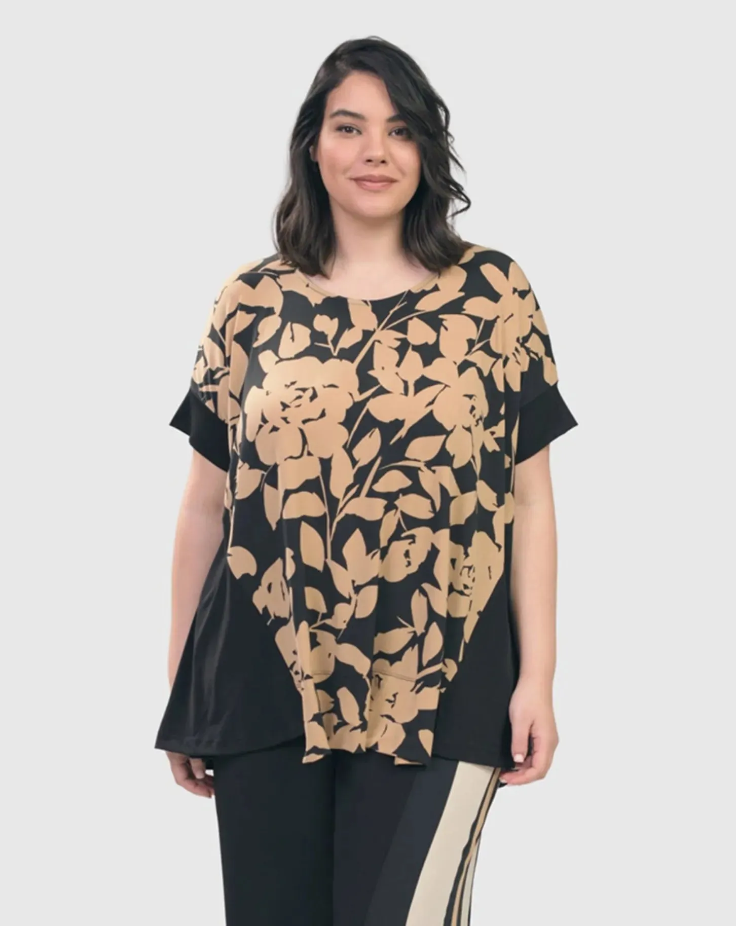 Klara Trapeze Top, Floral