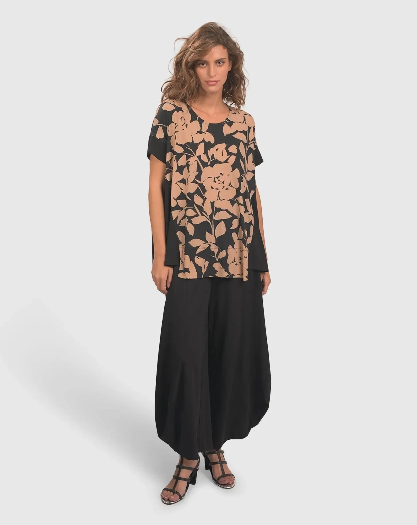 Klara Trapeze Top, Floral
