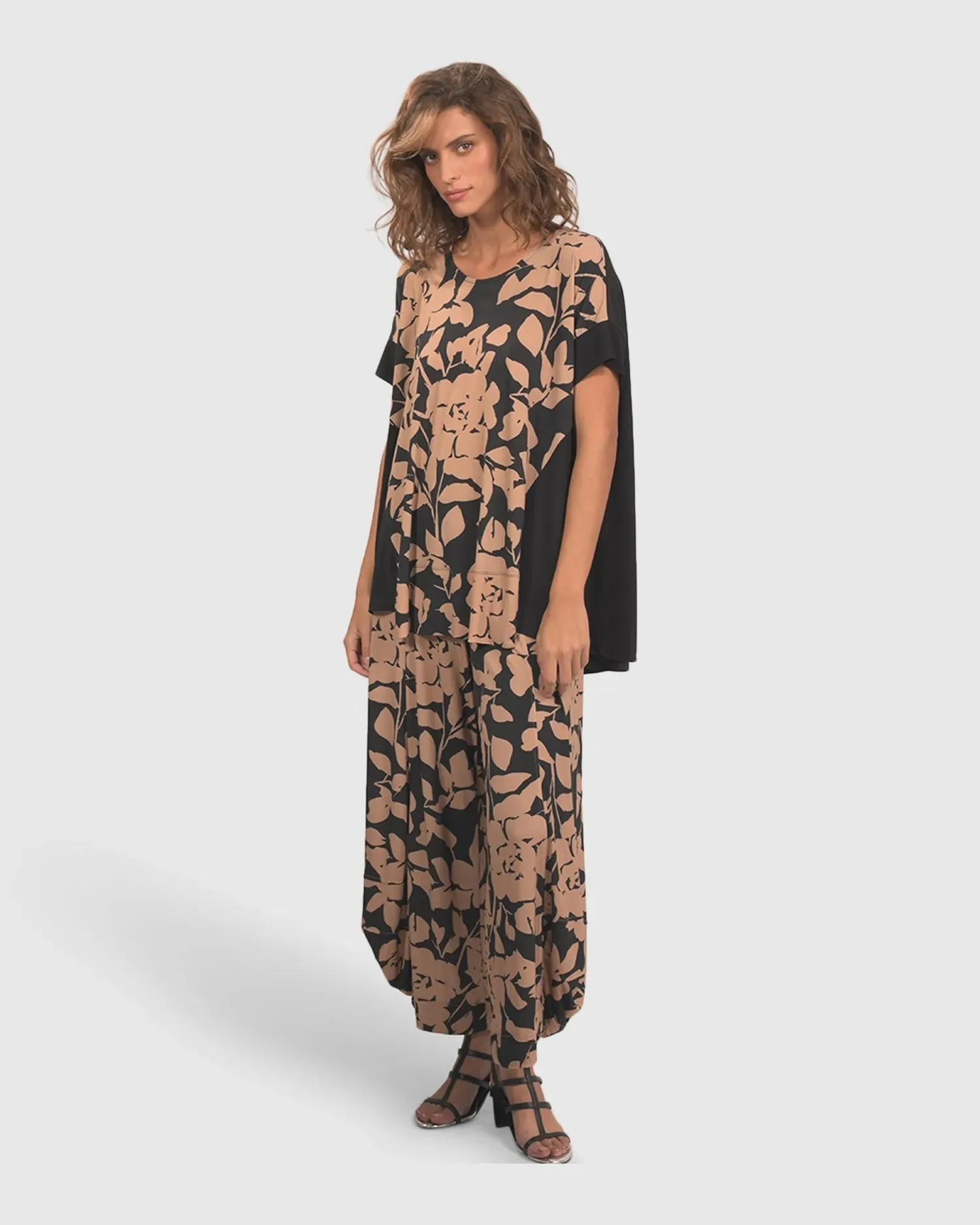 Klara Trapeze Top, Floral