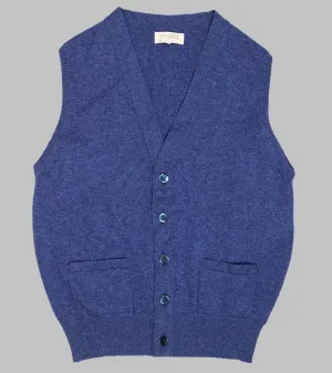 Lambswool Sleeveless Cardigan Rhapsody