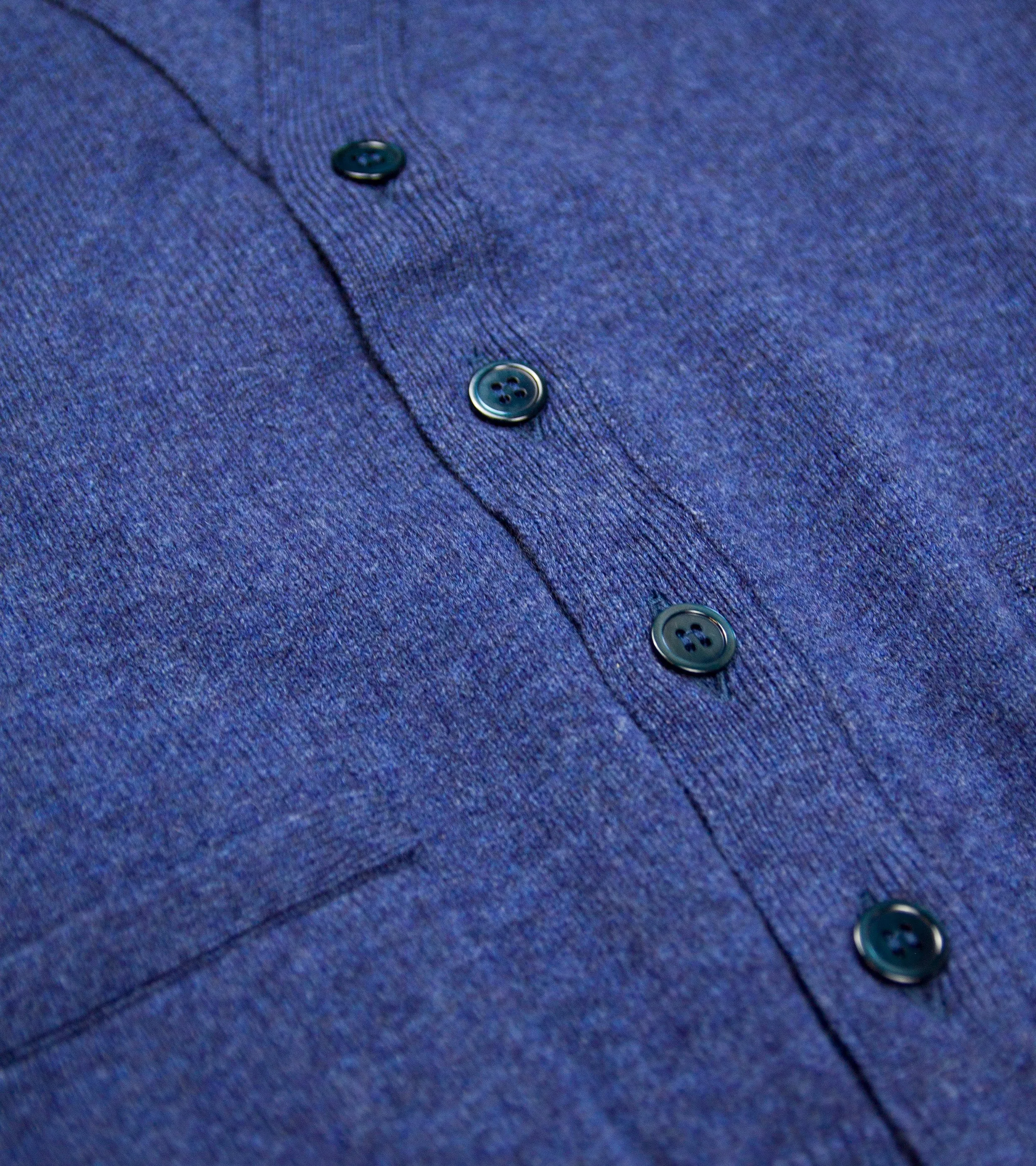 Lambswool Sleeveless Cardigan Rhapsody