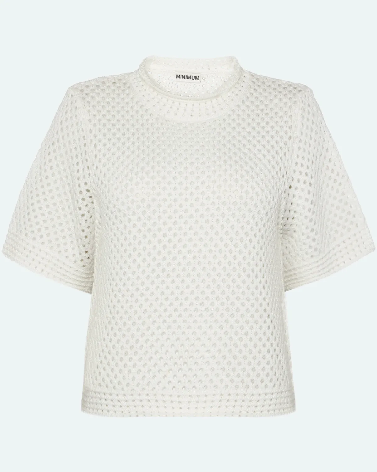 Lily crochet t-shirt 4119 - Coco Milk
