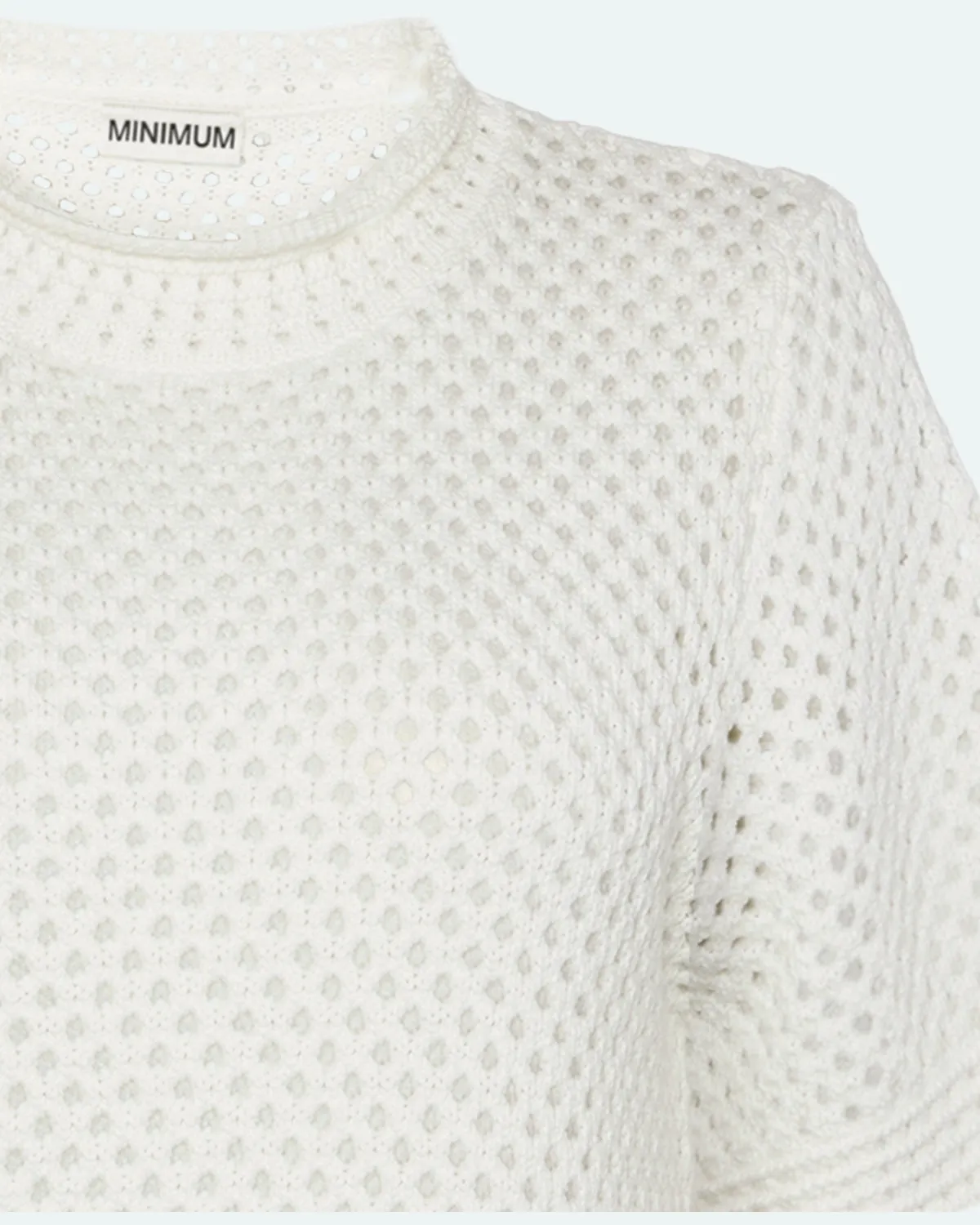 Lily crochet t-shirt 4119 - Coco Milk