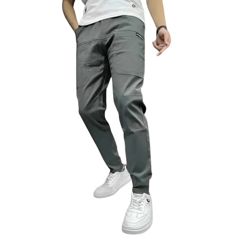 Modern Straight Fit Casual Trousers