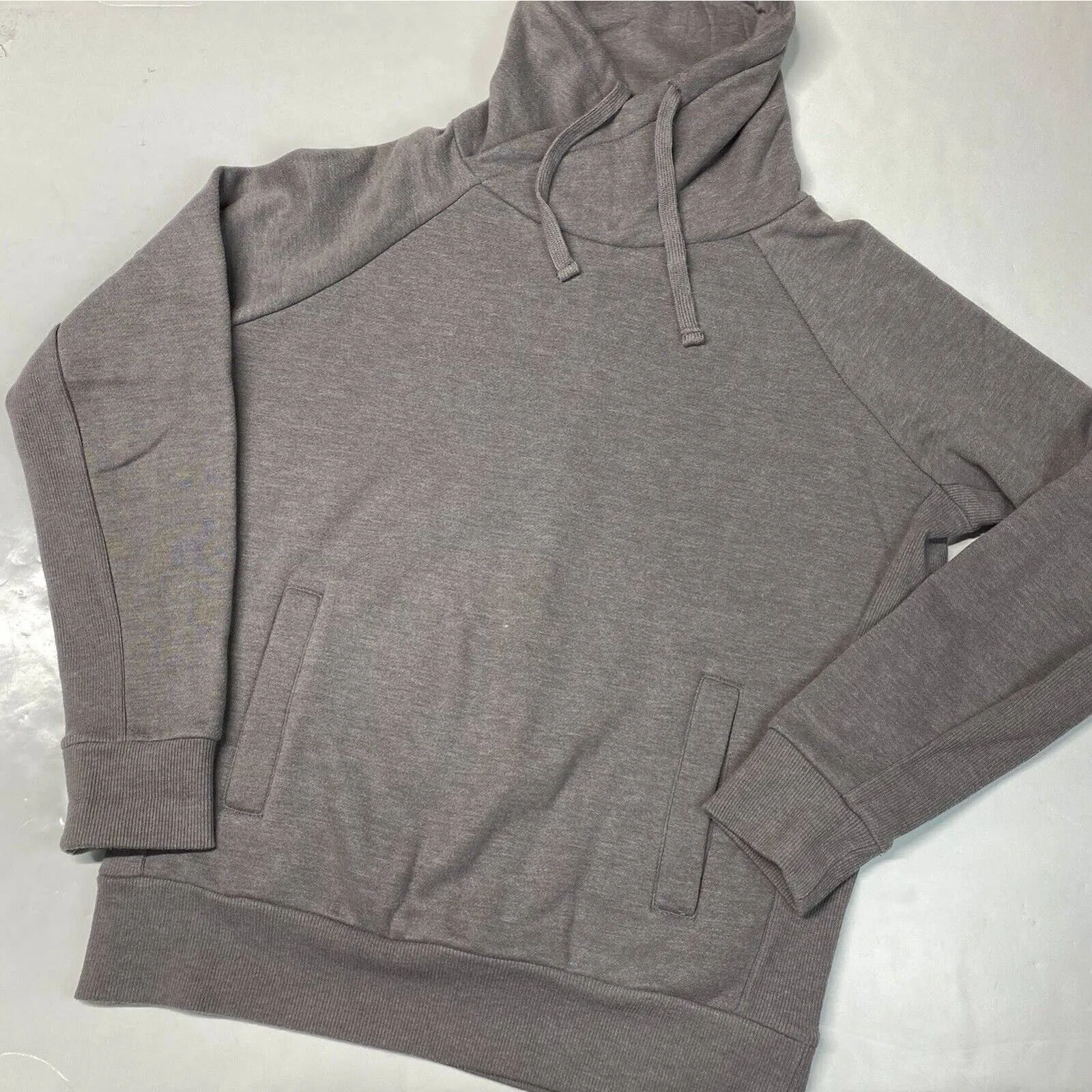 Prana Gotu Pullover Sweatshirt Sz Small Gray Moonrock Athleisure Relaxed Fit