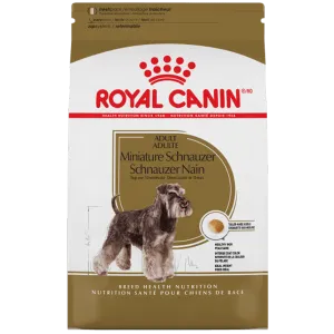 Royal Canin Miniature Schnauzer Adult Dry Dog Food, 10lb