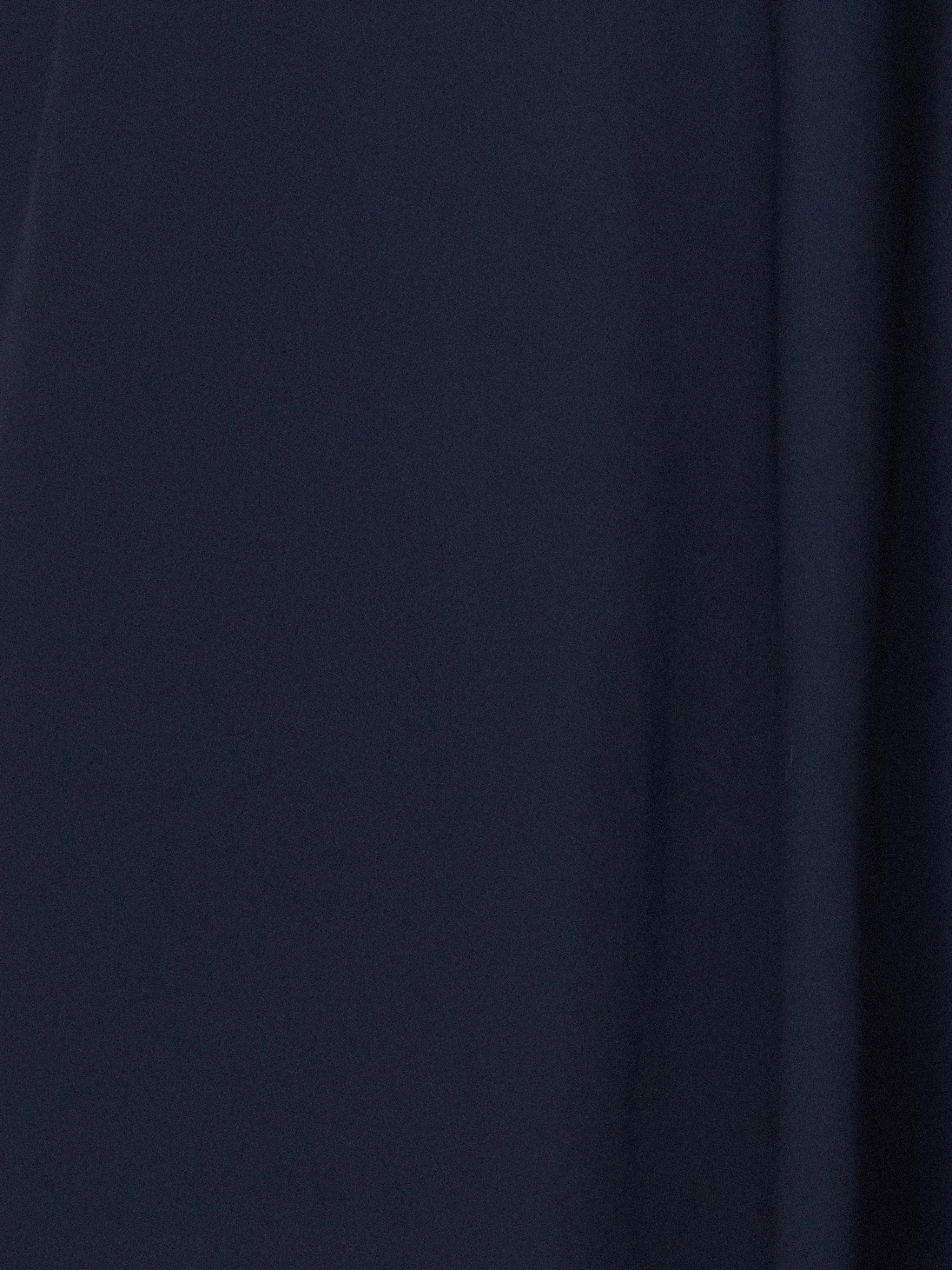 Satin Bias Asymmetric Skirt | Navy