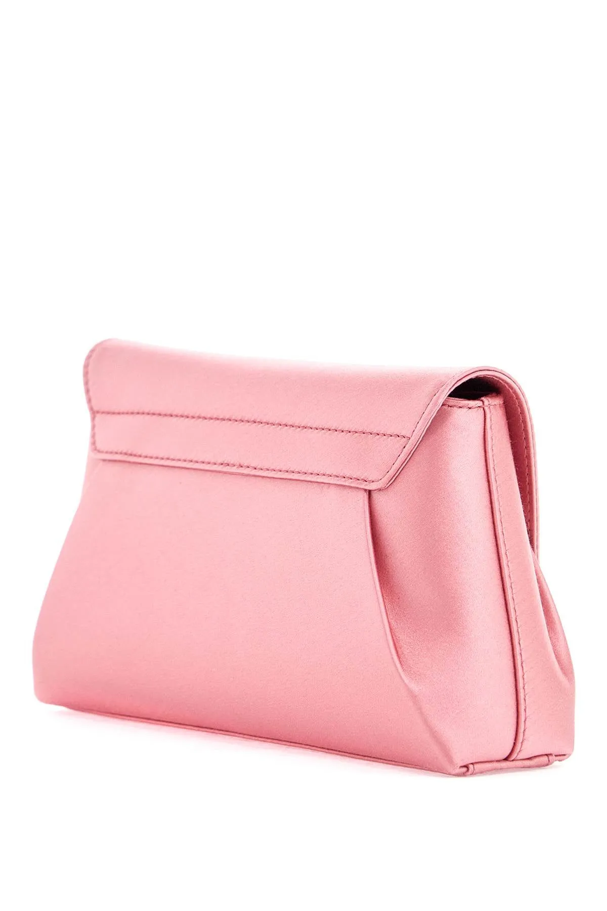 Silk Satin Ribbon Clutch