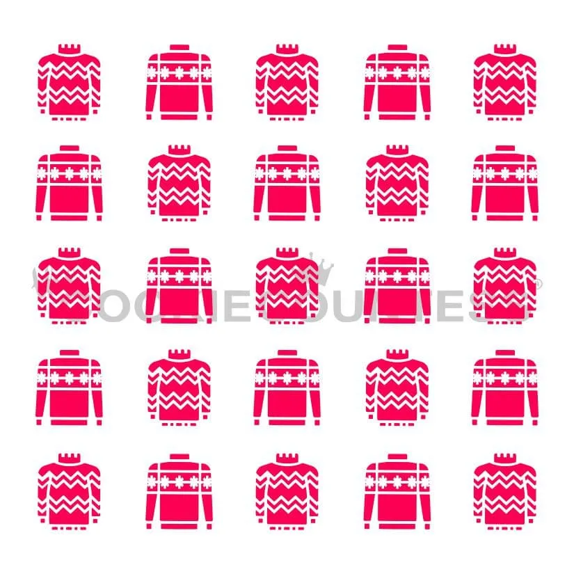 Sweaters Stencil