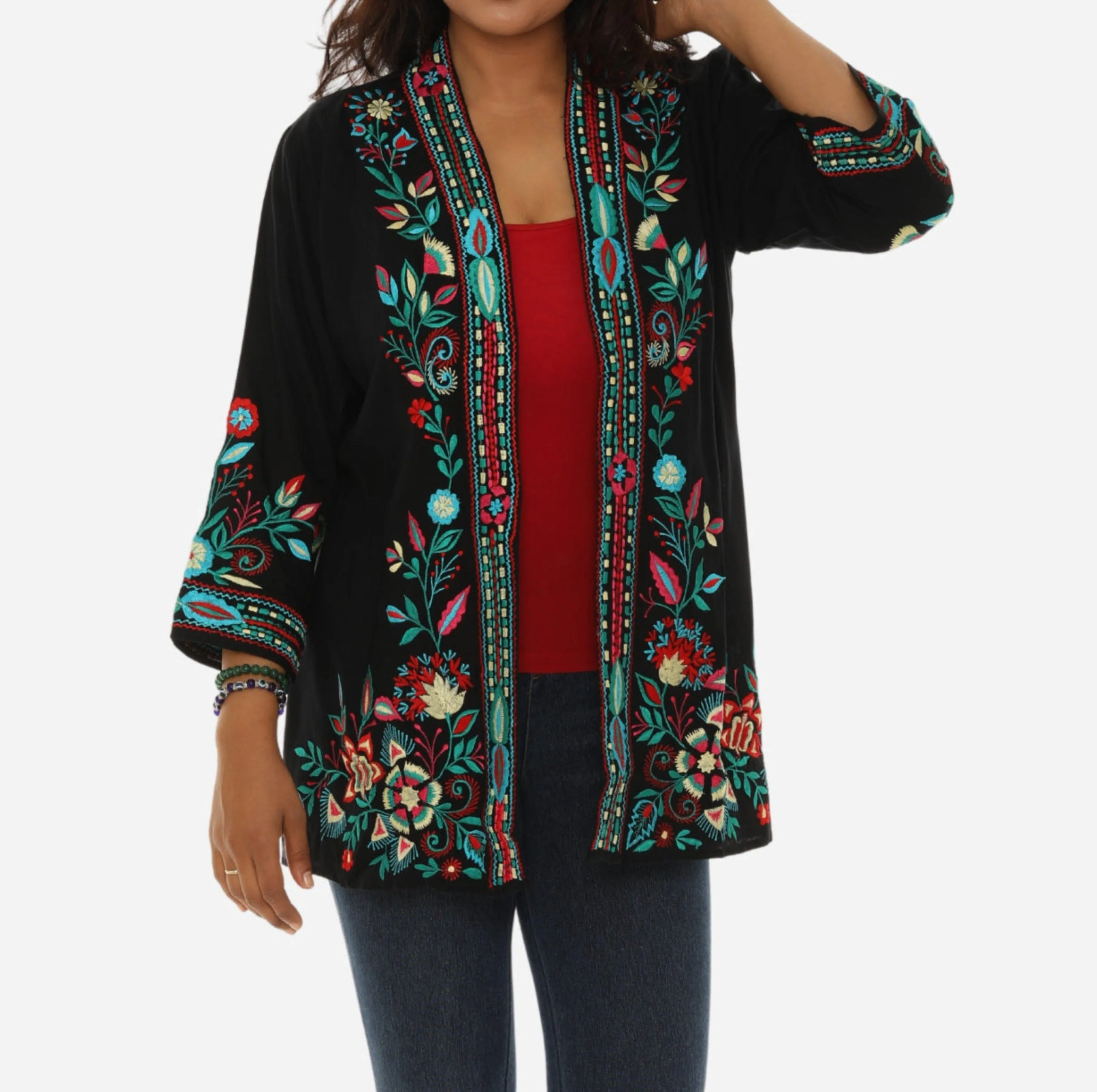 Timeless Elegance: The Embroidery Cardigan for Women