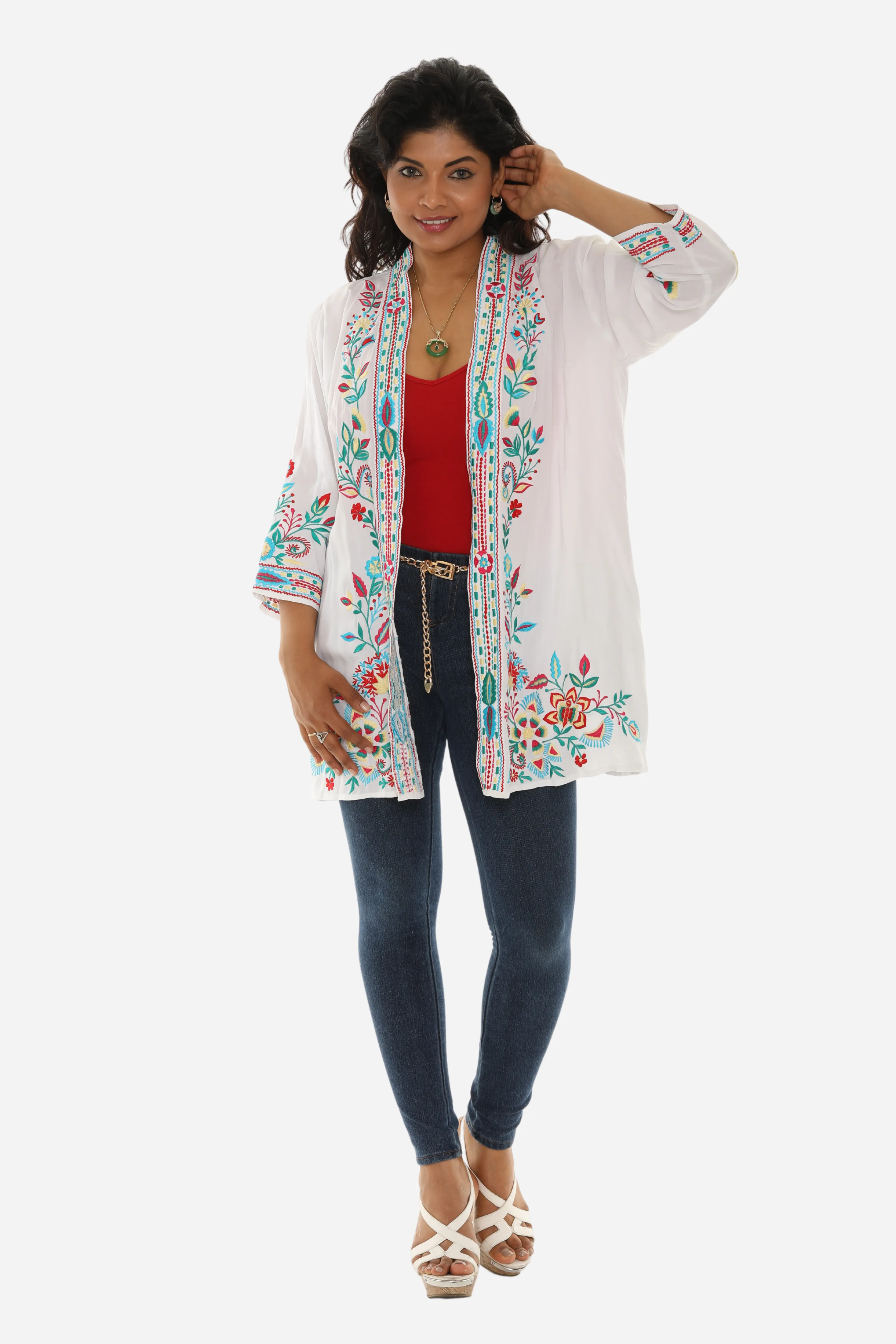 Timeless Elegance: The Embroidery Cardigan for Women
