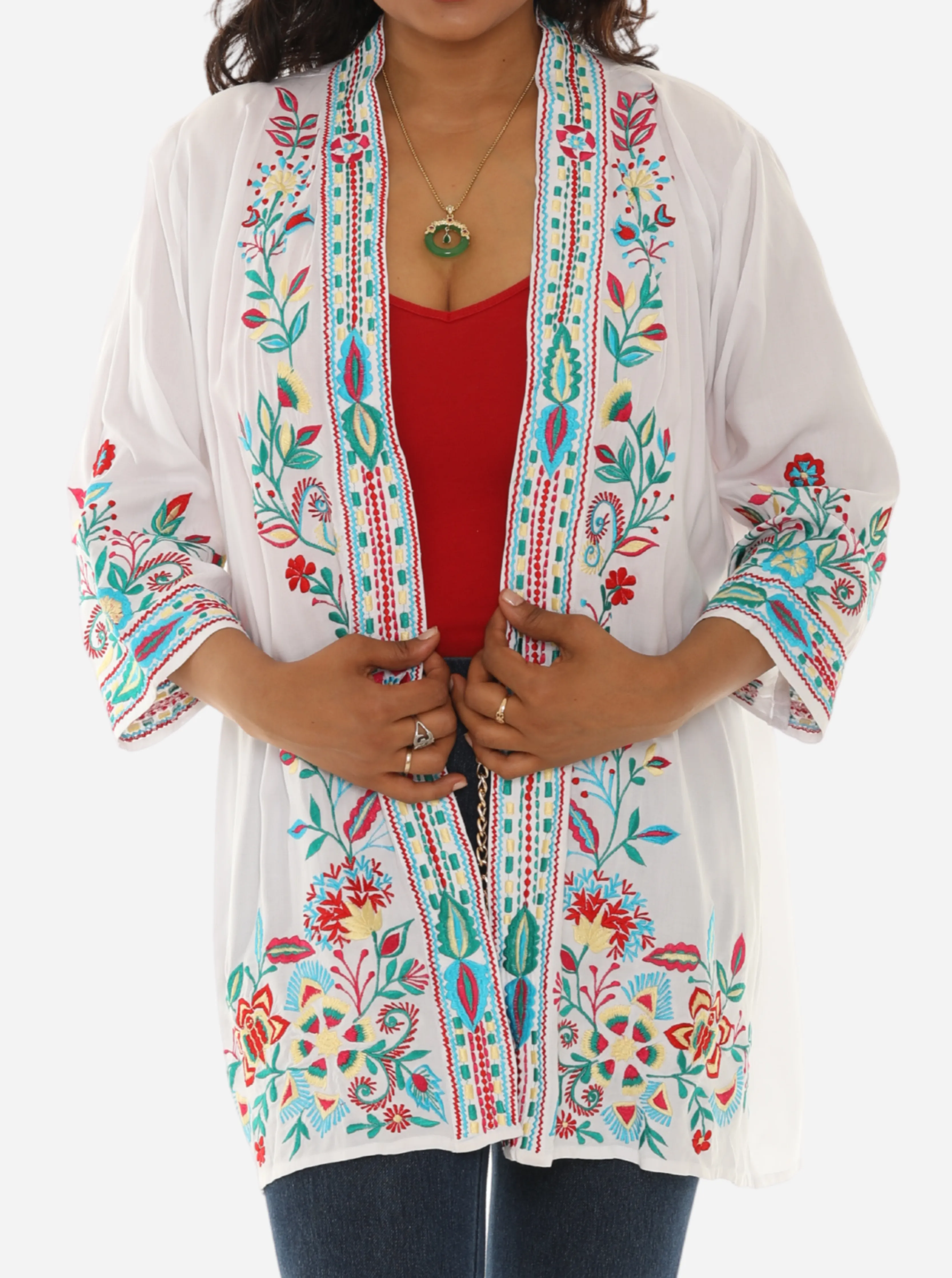 Timeless Elegance: The Embroidery Cardigan for Women