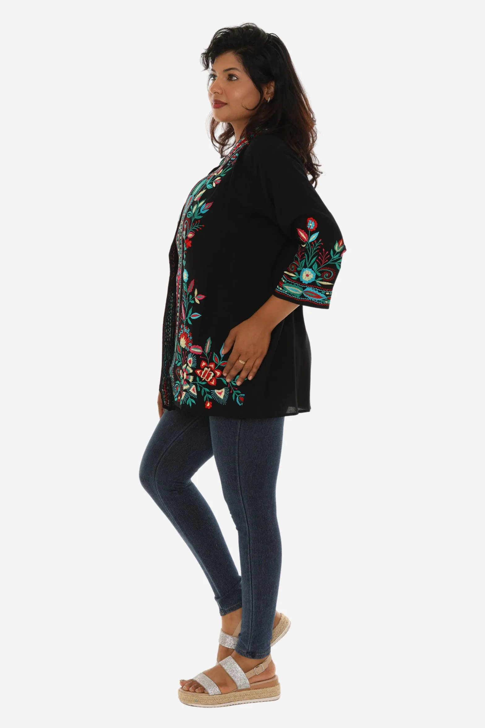 Timeless Elegance: The Embroidery Cardigan for Women