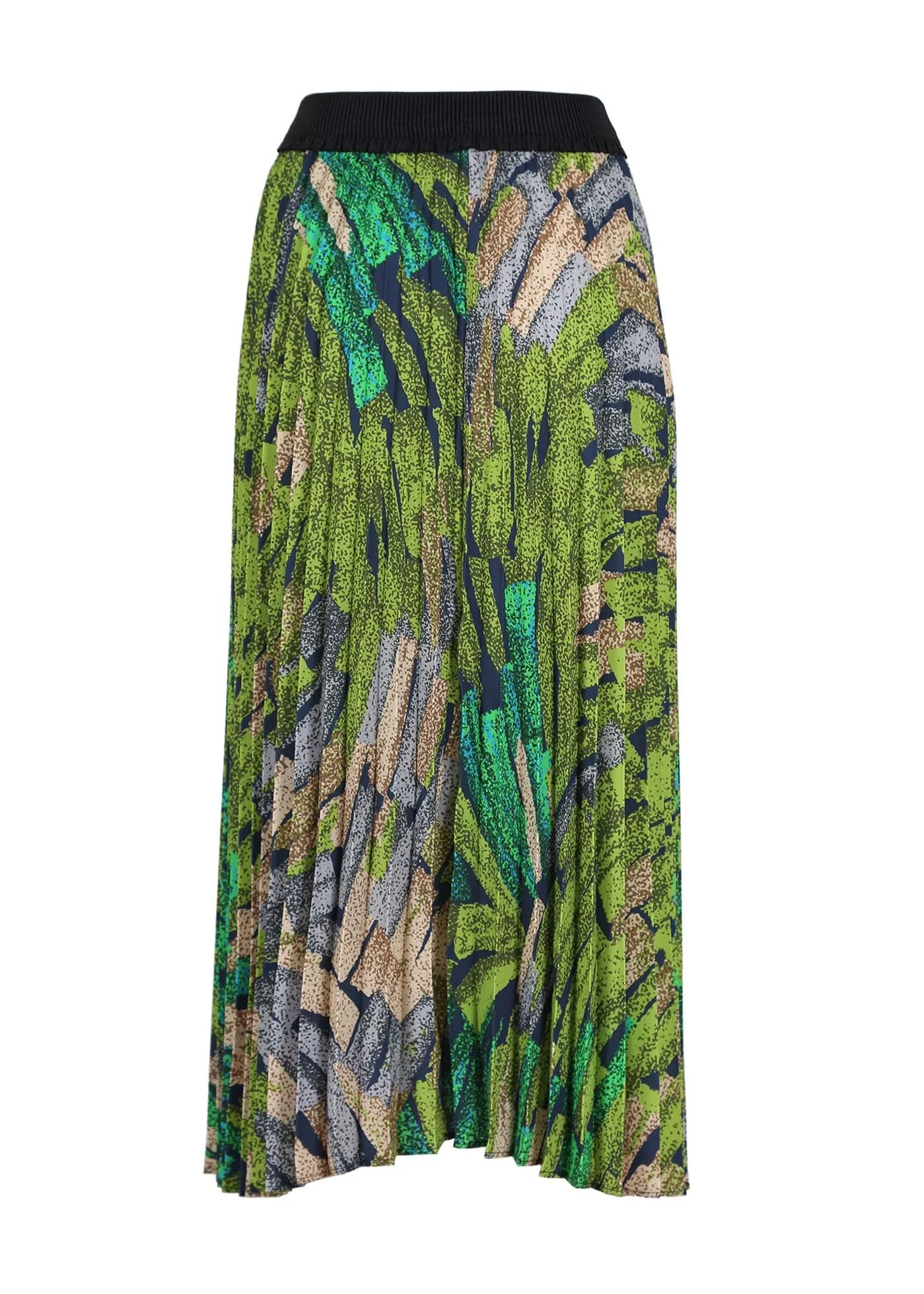 Vivant Pleated Skirt Green
