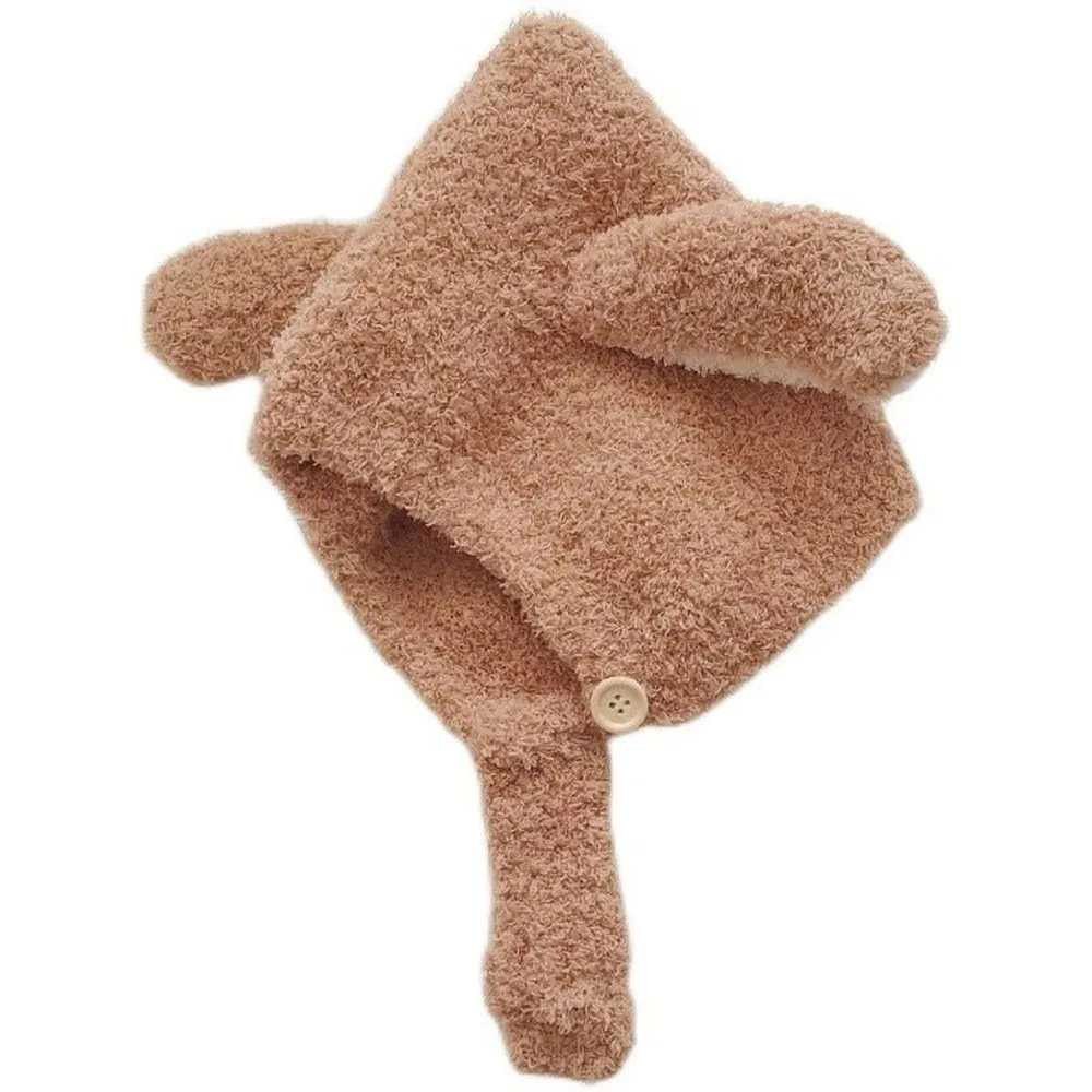 Warm Winter And Autumn Plush Hat For Children With Cute Rabbit Ears