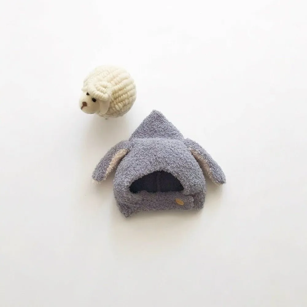 Warm Winter And Autumn Plush Hat For Children With Cute Rabbit Ears