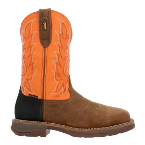 Workin' Rebel Square Toe Western Work Boots
